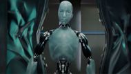 Alan Tudyk played an NS-5 robot, Sonny, in the film. (Image via Davis Entertainment)
